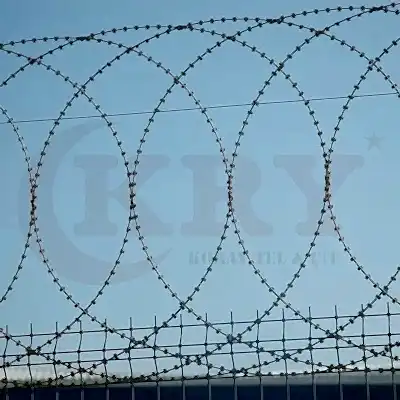 Düzlemsel Jiletli Tel Örgü Montajı